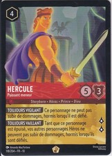 CARTE LORCANA HERCULE 118/204 LÉGENDAIRE CHAPITRE 10 EVE SOUS SLEEVE