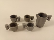 sympa cruche + verre  Playmobil ( épicerie , alimentation  vaisselle ) 1874