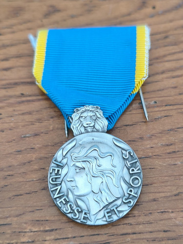 Médaille argenté jeunesse - médaille,