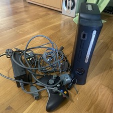 Xbox 360 Console Fat Jasper (150w) 120gb Avec Câbles Et Manette D’origine