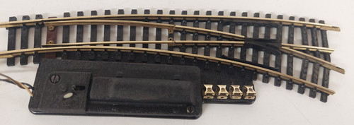 Rail aiguillage courbe - , à
