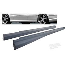 2 BAS DE CAISSE EN ABS LOOK AMG POUR MERCEDES CLASSE E W211 DE 2002 A 2009