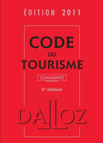 Code tourisme 2011 - du,