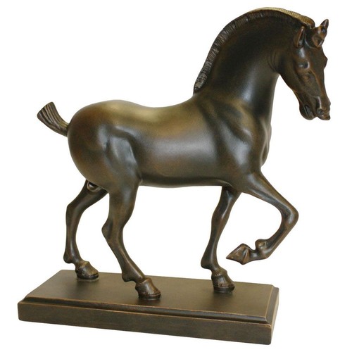 Statuette résine cheval - statuette, de
