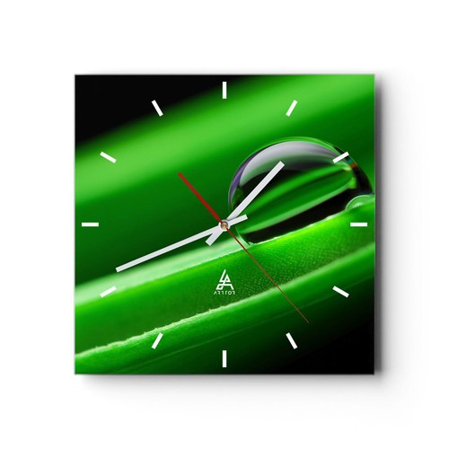 Horloge murale verre - murale, en