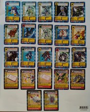 22 Digimon cards digi-battle french booster serie 3 Bandai 2000 