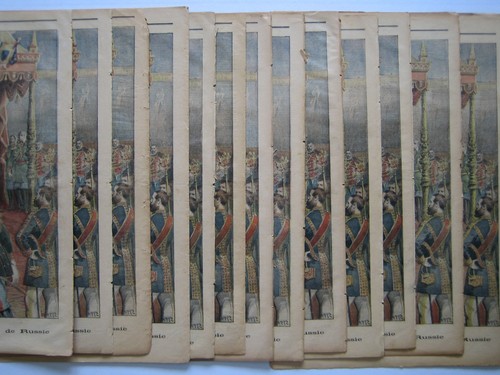 Old magazine petit newspaper - old,