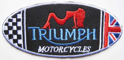 Patch ecusson triumph biker - patch,