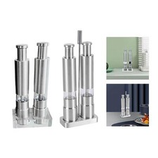 Moulin à sel et à poivre, 2 pièces, pour la cuisine, la maison et le Camping
