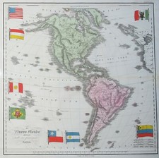 CARTE DE L'AMERIQUE -