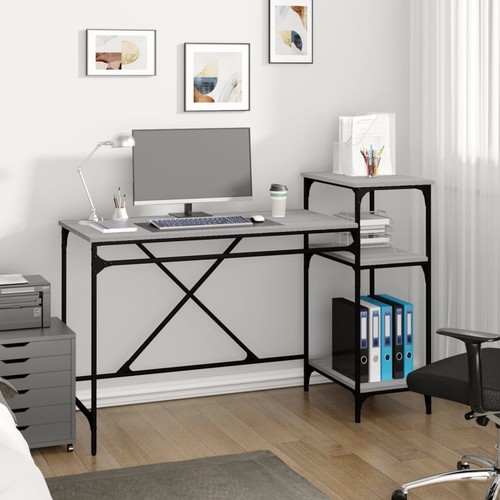 Bureau avec étagères table - bureau,