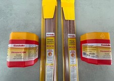 2 Étuis Baguettes Brasure Castolin RB5246 + 2 Décapant 800