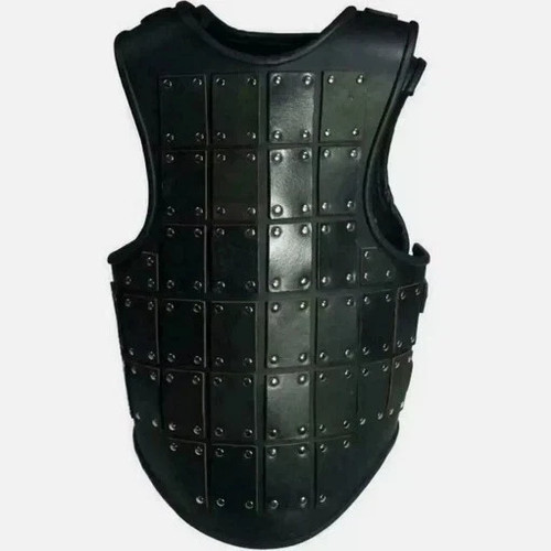Armure corps cuir viking - en,