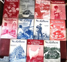 "Vie à la Campagne" - 21 Revues Vintage Années Avant-Guerre 39/45