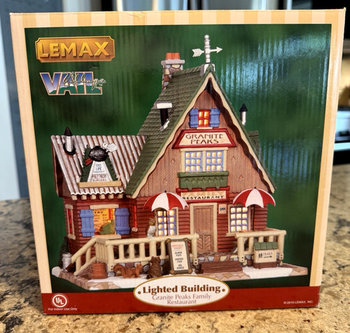 Lemax vail village granite - lemax,