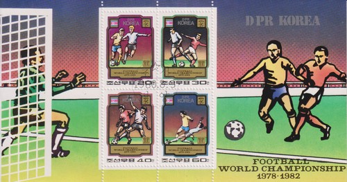 Timbres sur football - timbres,
