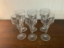 6 verres à vin rouge en