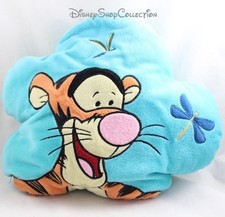 Coussin fleur DISNEY Tigrou bleu libellule 35 cm (DOU^)