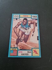 Panini Olympia # 214 Bob Hayes- JO Tokyo 1964
