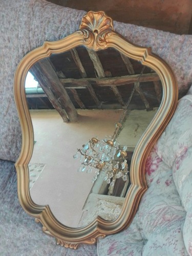 Ancien grand miroir - ancien,