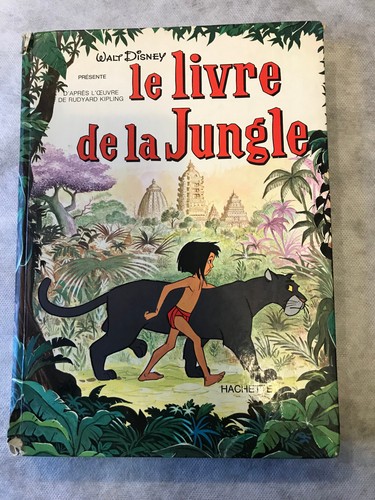Livre jungle walt - le,