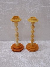 UkffEc - 2 X Bougeoir En Bois