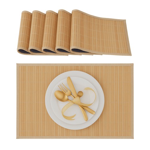Lot sets table en bambou - sets,