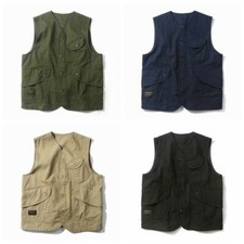 Hommes Gilet sans Manche Cargo