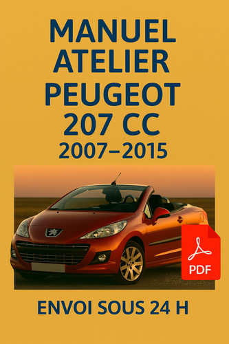 Manuel atelier peugeot - peugeot, cc