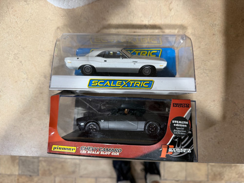 Scalextric track cars - cars,