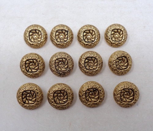 Lot boutons vintage - de, 12