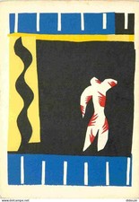 Art - Peinture - Henri Matisse - Le clown - jazz éd. Verve 1947 - CPM - Voir Sca