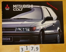 MITSUBISHI COLT dont GTi Prospectus Autrichien D 28 pages 2/1989