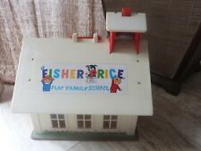 Ecole Fisher Price play family school Vintage