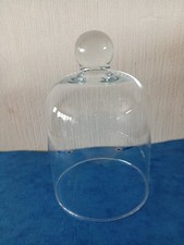 Ancien globe ou cloche en verre - diamètre 10 cm