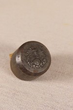 ANCIEN SCEAU MATRICE EN FER CISELE RELIGIEUX MEDAILLE CACHET XIX ème