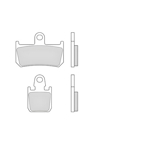 Plaquettes frein brembo - plaquettes,
