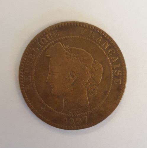 Centimes cérès 1897 - centimes,