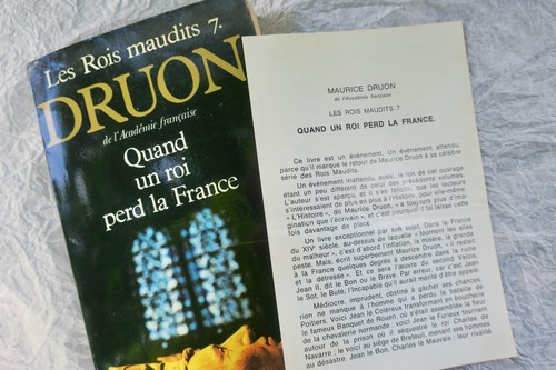 Druon maurice les rois - maurice, maudits