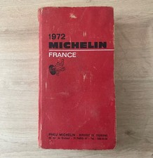 Guide MICHELIN 1972 France Bon