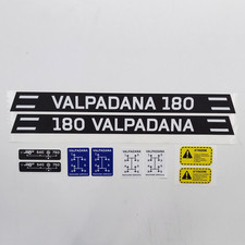Kit Autocollants de Remplacement Compatible Valpadana 180 Tracteur Stickers