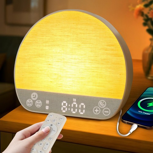 Réveil lumineux simulateur - réveil,