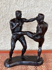Figurine, Statue Résine Muay Thaï, Boxe, Kick Boxing Sport Combat