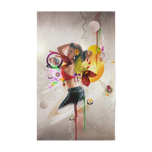 Serviette plage azur - plage,