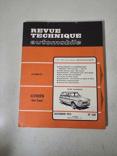 Revue technique automobile - technique,