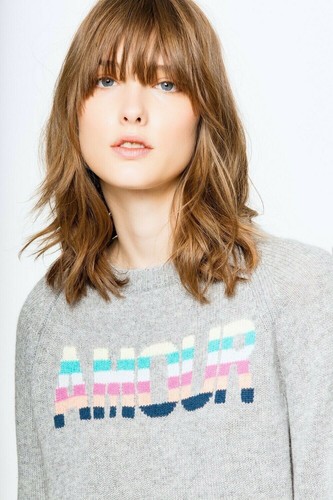 Zadig voltaire pull gri baly - zadig&voltaire,