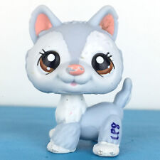 Authentic Littlest Pet Shop #1930 Husky Dog / Original Hasbro LPS