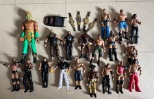 Lot figurines catch WWE - état correct