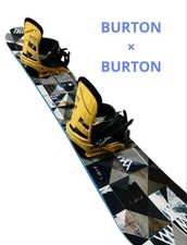 Snowboard BURTON 155 binding