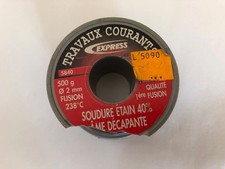 Bobine Soudure Etain - environ